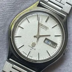 セイコー タイプII cal.7546 ヘアライン 新品ガラス 1978.Feb - メルカリ