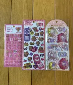 【正規品】日焼けキティ タイルシール 平成はっぴーフォン ウォーターインシール