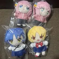 ぼっちざろっく ぬいぐるみ 4個セット キャラ福くじ