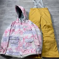 人気★ RESEEDA スキーウェア 150cm スノーウェア 女の子 総柄