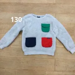 フリース トレーナー ポケット付き