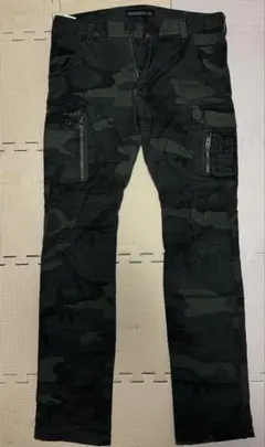ALPHA INDUSTRIES アルファ 迷彩 カーゴパンツ M ミリタリー