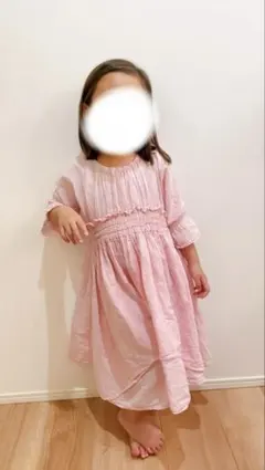 【美品】fork made ピンクワンピース Mフォークメイド