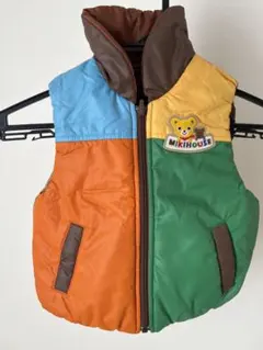ミキハウス　ダウン　ベスト　サイズ90
