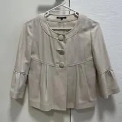 23区 ノーカラージャケット 38