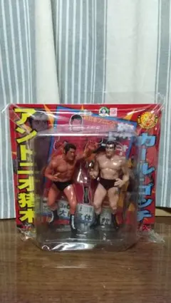 最終値下げ！新品　新日本プロレス アントニオ猪木 カール・ゴッチ フィギュア