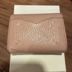 【箱あり】Maison Margiela 三つ折財布 ピンクのサムネイル