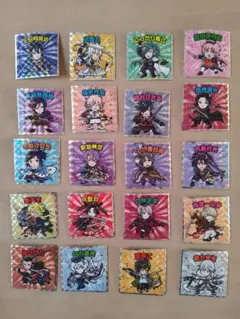 刀剣乱舞マンチョコシール 第1弾 20枚コンプリートセット おまけ付き！
