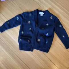 Ralph Lauren ネイビー カーディガン 24m