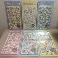 しずくちゃん　ボンボンドロップシール　海外製　6パックセット