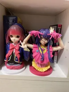 推しの子　アートスケールフィギュア　ラストワン　　星野アイ　有馬かな　セット