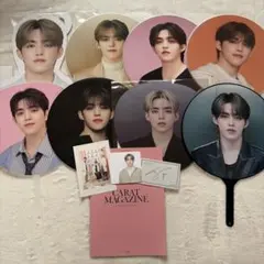 seventeen エスクプス　うちわ　7本　フォトハンガー　 まとめ売り