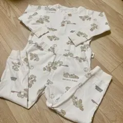 ジェラートピケ スーパーマリオ ヨッシー ルームウェアセット　110-120