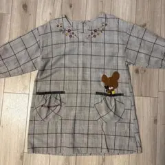 【早い者勝ち】the bears'school エプロン　長袖　秋冬使用