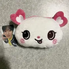 NCT WISH ポップアップ 星型ポーチ バスケットボール トレカ サクヤ