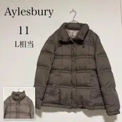 ⭐︎美品⭐︎ アリスバーリー 襟付きダウンジャケット 2way フェザー混 防寒のサムネイル