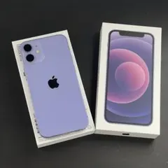 Apple iPhone 12 mini 256GB パープルUS版（カメラ無音