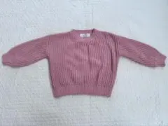 H&M ピンク ニットセーター 100cm