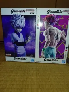 (最終値引中)HUNTER×HUNTER ヒソカ＆キルア フィギュア　未開封