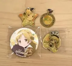 魔法少女まどか☆マギカ 巴マミ メタルチャーム 缶バッジ パーティ セット