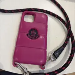 新品タグ付✨モンクレール スマホショルダー ネックストラップ ラバー
