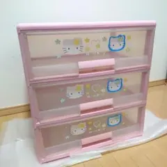 Hello Kitty キティちゃん5段キッズチェスト アイリスオーヤマ - メルカリ