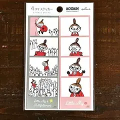 正規品❗️4コマステッカー ムーミン リトルミイ