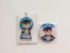 名探偵コナン　江戸川コナン　アクキー、缶バッジ