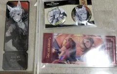 ツイステ　AGF　クリアカード　カード　箔押し　缶バッジ　カミオジャパン　特典