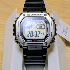 新品 CASIO 腕時計 デジタル MWD-110H-1AJF ブラック