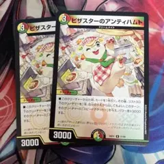 ピザスターのアンティハムト　2枚