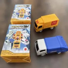 特装合体ロボ ジョブレイバー 2種類 マクドナルドハッピーセットおもちゃ