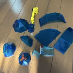 LEGO 青透明の色々なパーツ