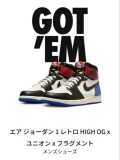 Air Jordan 1 UNION fragment AJ1 ナイキ