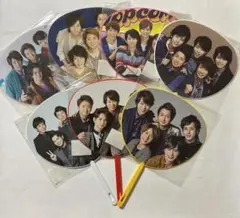 嵐　ミニうちわ　集合　7点セット
