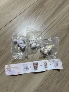 【未開封】mikko ガチャガチャ　ムース・スフレ・キャミー　人形　 3点セット