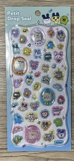 たまごっち たまもりしーる プチドロップシール タイルシール 6セット おまけ付