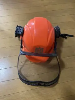 shindaiwa 防災ヘルメット イヤーマフ・メッシュバイザー付 - メルカリ