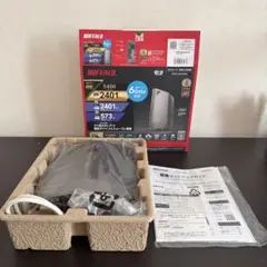【美品】BUFFALO WSR-5400XE6 Wi-Fi 6E ルーター