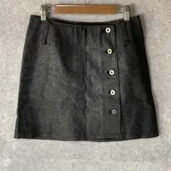 【iiMK pure】アイアイエムケー（38）ミニスカート＊前開き＊ストレッチ