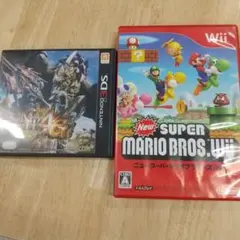 ニュースーパーマリオブラザーズwiiとモンスターハンターAG 3DS