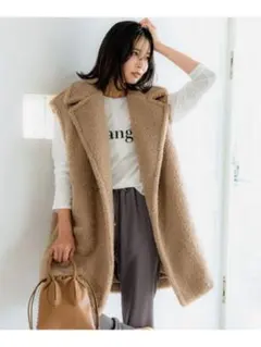 ロング フリースジャケット