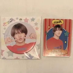 黒田光輝 缶バッジ プロフィールカード