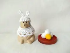 しろくま貯金箱 ちびくま お月見 4点セット