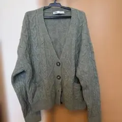 ZARA ニットカーディガン