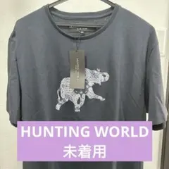 HUNTING WORLD ネイビー Tシャツ XLのサムネイル