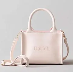 ⭐︎未使用品⭐︎付録Darich 大人ピンク ショルダーストラップ付きトートバッグ