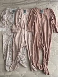 H&M 베이비 롬퍼스 3점 세트