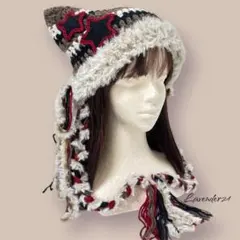 猫耳ニット帽 ファッション小物