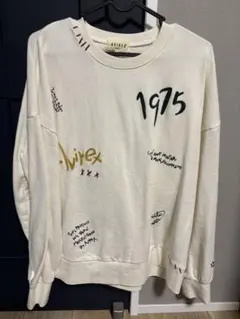 AVIREX スウェット アイボリー